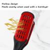 Beard Straightener Comb, Professional Double Sided Beard Straightening Brush, V Shaped Beard Brush Stylish Hair Splint Tool for Flat and Silky Beard (red) view 2