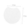 CALLARON Facial Cleansing Pads 900pcs Makeup Remover Pads Non-Woven Gentle Exfoliating Daily Face Care view 2