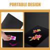 FOMIYES 15pcs Plastic Nail Art Palette Nail Painting Board Nail Drawing Board Nail Painting Mixed Color Palettes Paint Mixing Palette for Nail-Art Beauty Salon Color Cream Mixing view 4