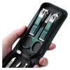 Nail Clippers Nail Scissors Set Household End Mens and Womens Special Nail Clippers Manicure Beauty Tools 6 Piece Portable Household Durable (Color : Green 4piece Set) view 2