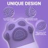ice roller For face and eyes , ice face rollerice mold for face and Eyes,De-Puff Eye Bags,Reduce Migraine Pain,Reusable Massage Silicone Ice Mold Skin Care Tools(Purple) view 2