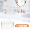 HOLIDYOYO Large Capacity Makeup Storage Organizer Home Sundries Tray Desktop Makeup Shelf view 2