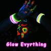 Depvision Glow in the Dark UV Face and Body Paint 6*10ml Neon Blacklight 0.34oz Reactive Fluorescent for Christmas Halloween Party Non-toxic view 4