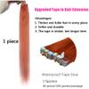 Tape in Hair Extensions Human Hair 40pcs 100g 14 inch Tape in Hair Extensions 350 Ginger Tape in Extensions Straight Tape Ins Seamless Remy Natural Hair Full Head view 4
