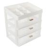 BESTOYARD Desktop Makeup Organizer with Drawers, Home Skin Care Organizer Storage Box, Stylish Cosmetics Storage Lipstick Holder for Jewelry Cosmetics Lotion Snacks view 1