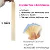 Straight Blonde Tape in Hair Extensions, 28 Inch Tape in Hair Extensions Human Hair 40pcs 100g Platinum Blonde Tape Hair Extensions Straight Remy Hair Tape in Extensions view 4