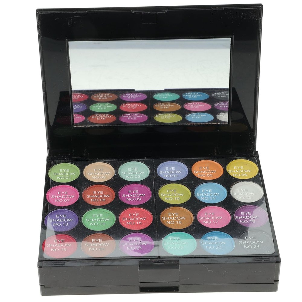 FRCOLOR Color Eyeshadow Palette Lip Glosses Blushes Pressed Powders Makeup Set for All-day Looks
