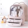 Xcello Makeup Organizer, Dustproof Desktop Cosmetic Makeup Organizer Storage Box Case Container view 2