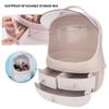 Xcello Makeup Organizer, Dustproof Desktop Cosmetic Makeup Organizer Storage Box Case Container view 3
