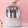Xcello Makeup Organizer, Dustproof Desktop Cosmetic Makeup Organizer Storage Box Case Container view 4