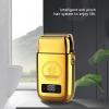 EKHOU Men's Shaver, Metal Housing Rechargeable Electric Shaver for Men Hair Beard Electric Razor Bald Head Shaving Machine Professional (Color : with box-01) view 3