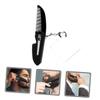 Balacoo Foldable Comb for Men Foldable Beard Comb Men Comb Folding Comb for Men Foldable Pocket Comb Folding Comb Mirror Portable Foldable Comb Key Fob Mirrors Manual Travel Small Comb, 12x2.4cm view 4