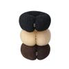 3PCS 20cm Donut Hair Foam Ring Shaper Snap Roll DIY Tool for Women (3 colors) view 1