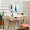BAHELS 1pc Times Swivel Inch Double-Sided Countertop Hand Held Stand Desk Double Cosmetic Makeup Home Vanity Side Mirror Bathroom Bedroom Tabletop Magnification Table with for X (Picture 1 Size 4) view 3