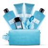 Yard House Bath and Body Mens Gift Set - Glacier Absolute - Premium Fathers Day Birthday Christmas Gifts Ideas For Him - Skin Care Kits For Men in Leather Toiletry Bag w. Full Size Items view 1