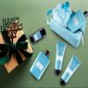 Yard House Bath and Body Mens Gift Set - Glacier Absolute - Premium Fathers Day Birthday Christmas Gifts Ideas For Him - Skin Care Kits For Men in Leather Toiletry Bag w. Full Size Items view 3