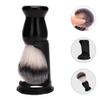 FOMIYES 1set Beard Shaving Brush Set Display Stand for Gentle Grooming Hair Salon Shave Brush for Men Black Large Bowl Shaving Accessory view 2