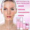 LXSKN Daily Acne Essentials Kit - 5 Step Facial Skincare Set with Cleanser, Face Scrub, Clay Mask,Toner & Acne Serum, Complete Acne Skin Care Kit, Wash Away Impurities To Reveal Glowing Skin view 2