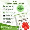 Hibiscus Powder for Hair Growth and Face Pack - 200 Grams view 2
