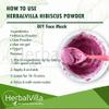 Hibiscus Powder for Hair Growth and Face Pack - 200 Grams view 4