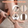 HANVEY Foot File, Professional Pedicure Stainless Steel Detachable Foot Scrubber, Callus Remover for feet, Foot Scraper Corns Callous Hard Skin Removers Pedicure Rasp for Wet and Dry Feet(Golden) view 2