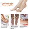 HANVEY Foot File, Professional Pedicure Stainless Steel Detachable Foot Scrubber, Callus Remover for feet, Foot Scraper Corns Callous Hard Skin Removers Pedicure Rasp for Wet and Dry Feet(Golden) view 4
