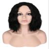 OrBheS Wigs European and Fashion Carved Black Wig Corn hot Corn hot Wig high Temperature Wire Beautiful Long Wavy Harajuku Style Cosplay Wig view 1