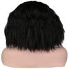 OrBheS Wigs European and Fashion Carved Black Wig Corn hot Corn hot Wig high Temperature Wire Beautiful Long Wavy Harajuku Style Cosplay Wig view 3