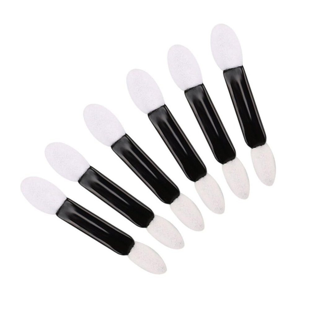Ipetboom Makeup Eyeshadow Brush Kit 50 Double-ended Sponges Triangle Makeup Wedges Sponges for Face