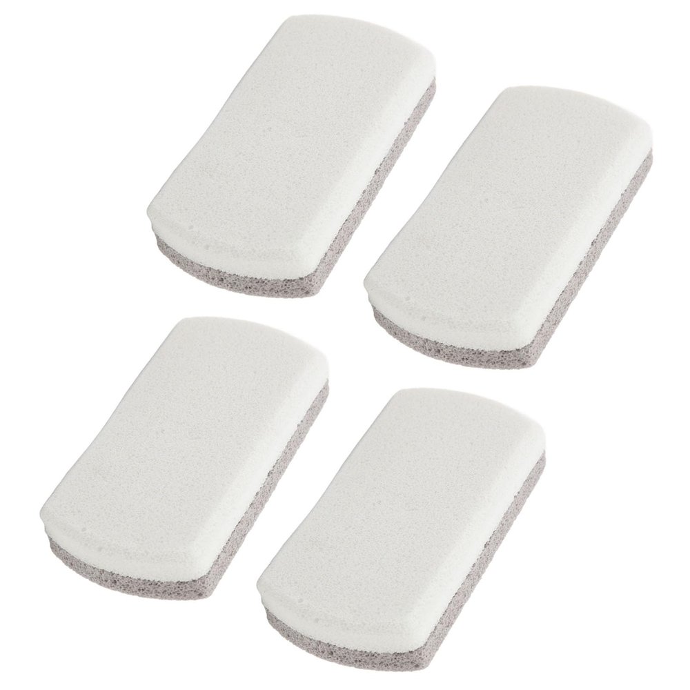 4PCS Professional Pedicure Foot Pumice Stone Callus Remover Scrubber Gentle Exfoliation forFeet Effective Hard Skin Removal