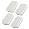 4PCS Professional Pedicure Foot Pumice Stone Callus Remover Scrubber Gentle Exfoliation forFeet Effective Hard Skin Removal view 1