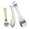 DOITOOL 3pcs Metal Makeup Spatula Eye Cream Massage Stick Facial Cream Spoon for Skincare Application for Masks and Serums Easy to Clean and Use view 1