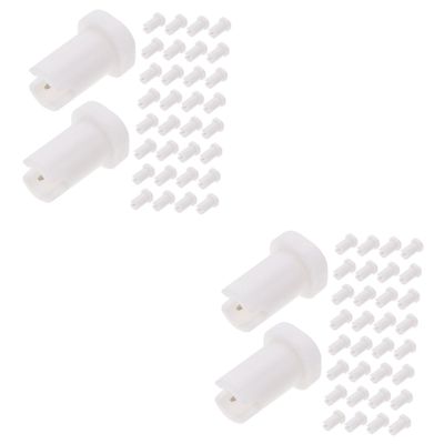 DOITOOL 200pcs Eyelash Extension Supplies Lash Extension Bottle Pin Glue Bottle Nozzle Tools Needle