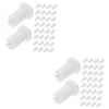 DOITOOL 200pcs Eyelash Extension Supplies Lash Extension Bottle Pin Glue Bottle Nozzle Tools Needle view 1