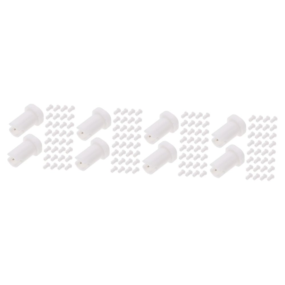 DOITOOL 400pcs Lash Glue Bond and Seal Lash Extension Needle Glue Bottle Tips and Nozzle Tools