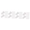 DOITOOL 400pcs Lash Glue Bond and Seal Lash Extension Needle Glue Bottle Tips and Nozzle Tools view 1