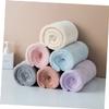 DOITOOL Simple Quick Drying Hair Towel Thick Coral Drying Cap for Fast Hair Absorption Lightweight and Portable for Travel and Home Use Grey view 2