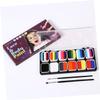 DOITOOL 1set Paint Kit for Boys and Girls and Adults Water- and Palette with Washable Colors for Halloween Cosplay and Festivals view 2