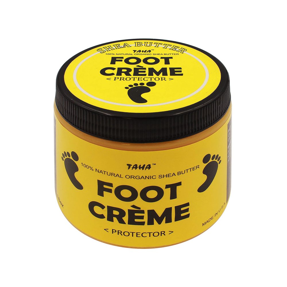Taha Shea Butter Foot Crme, Soothing & Moisturizing, Cleansing & Protecting Strong Formula Specialized for Feet, 16 Oz (Pack of 1)