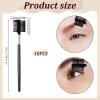 10Pcs Eyebrow Brush Comb, Eyelash Makeup Brush, Eye Brow Eyelash Brush Comb, Makeup Tool for Eyelashes Extension Lash Seperating Combs, Eye Makeup Brush view 3