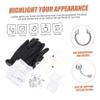 Beaupretty 3sets Jewelry Kit Lip Septum Accessories Easy Use Allergy for Travel Parties Decoration view 3