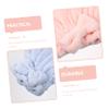 Angoily 2pcs Coral Fleece Hair-Drying Hat Absorbent Bath Towel Wraps Bowknot Design for Quick Drying Wet Hair for Home Use and Travel view 4