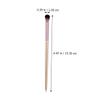 balacoo 1bag Portable Eye Shadow Brush Set for Easy Daily Makeup Application Includes Essential Eye Makeup Brushes and Convenient Carrying Pouch view 2