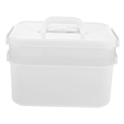 balacoo 1pc Multi Manicure Tool Storage Box Convenient Nail Art Supply Organizer Detachable Compartments for Home and Salon Use Material Scratch-resistant for Nail Art Supplies