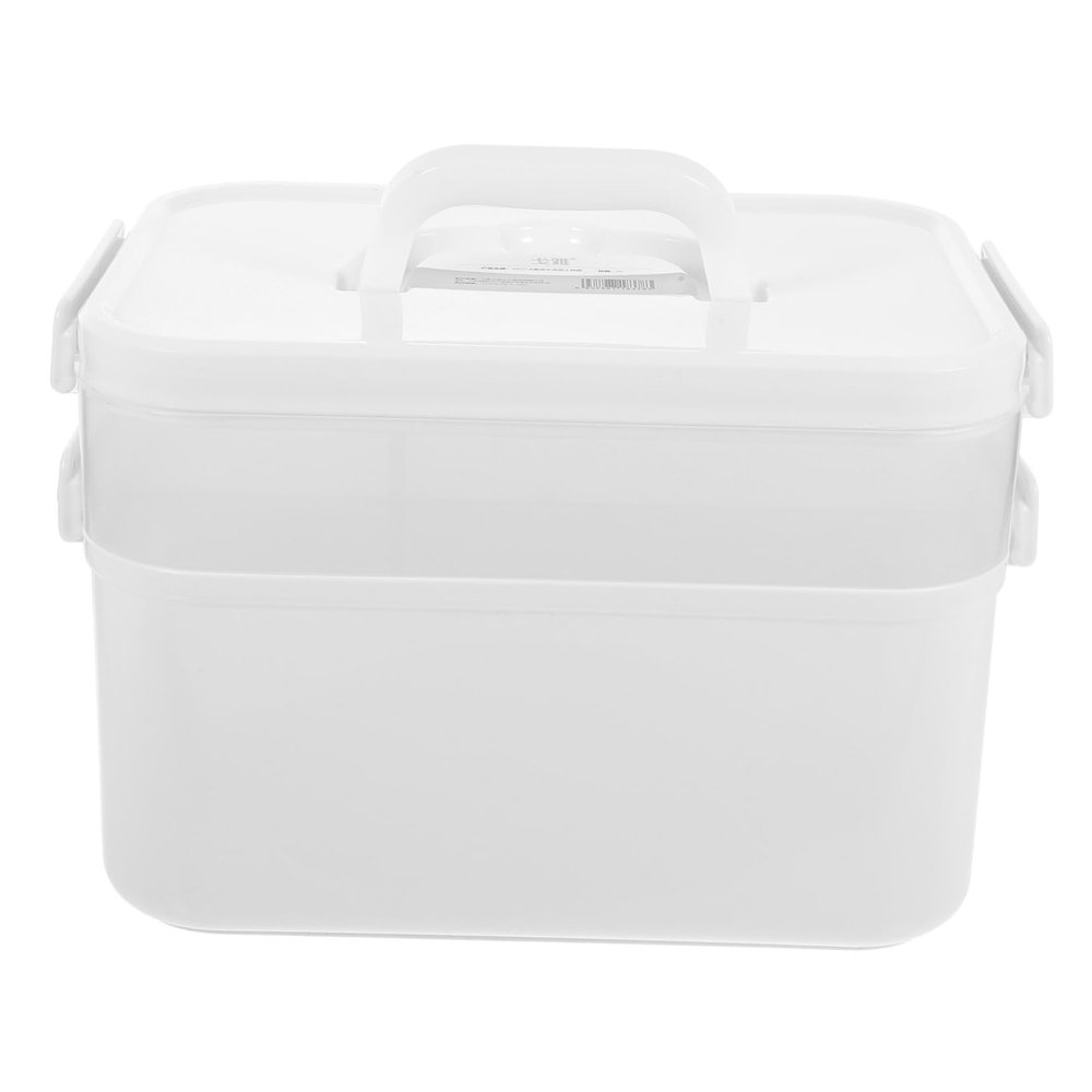 balacoo 1pc Multi Manicure Tool Storage Box Convenient Nail Art Supply Organizer Detachable Compartments for Home and Salon Use Material Scratch-resistant for Nail Art Supplies