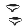 DOITOOL 2pcs Adjustable Hair Cutting Guide Silicone Neckline Shaving Template for Men Boys and Girls Flexible Hair Trimming Tool Easy to Use for Home Salon for Fade Hairline Shaping view 1