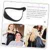 DOITOOL 2pcs Adjustable Hair Cutting Guide Silicone Neckline Shaving Template for Men Boys and Girls Flexible Hair Trimming Tool Easy to Use for Home Salon for Fade Hairline Shaping view 4