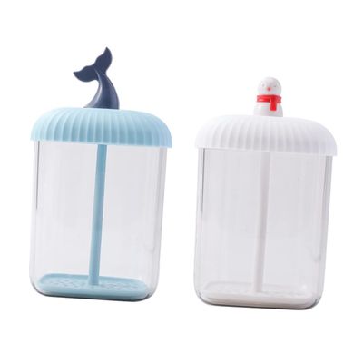 balacoo 2pcs Manual Foaming Face Wash Bottles Portable Bubbler for Smooth Cleansing for Shampoo Shower Gel Liquid Soap Travel-friendly Design