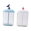 balacoo 2pcs Manual Foaming Face Wash Bottles Portable Bubbler for Smooth Cleansing for Shampoo Shower Gel Liquid Soap Travel-friendly Design view 1