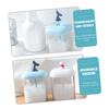 balacoo 2pcs Manual Foaming Face Wash Bottles Portable Bubbler for Smooth Cleansing for Shampoo Shower Gel Liquid Soap Travel-friendly Design view 4